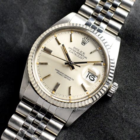 rolex oyster perpetual datejust ref 16014|rolex 1601 dial.